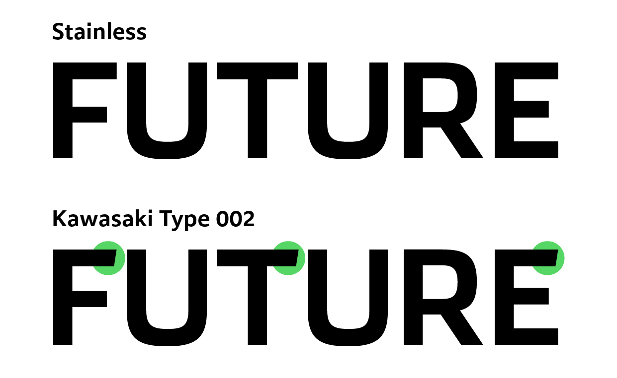 Morisawa fonts on Kawasaki